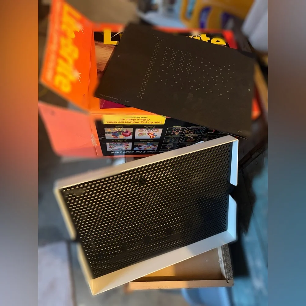 LiteBrite-original contents & box!